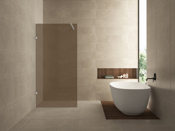 Less glasplaat 1000 x 2000 x 8 mm nano vintage brons glas