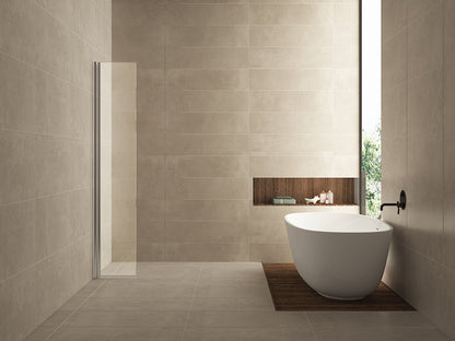 Comfort zijwand draaibaar met muurprofiel 400 x 2000 x 10 mm nano helder glas/chroom - WDtegels
