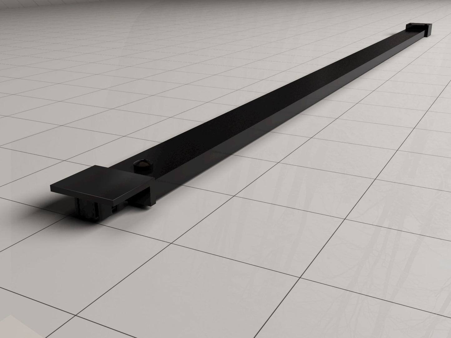 Maaz stabilisatiestang 120 cm mat zwart - WDtegels