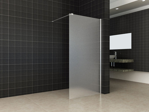 Wiesbaden Comfort inloopdouche 90x200 cm - 10mm NANO geheel matglas