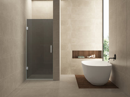 Less glas voor nisdeur 700 x 2000 x 8 mm nano rookglas - WDtegels