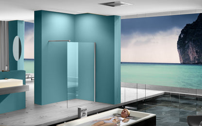 Wiesbaden Eco inloopdouche 80x200 cm - 8mm NANO glas - WDtegels