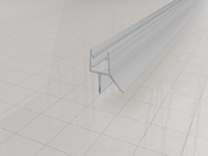 Rubberen waterkering 200 x 0,8 cm transparant - WDtegels