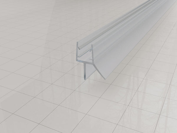 Barrera de agua de caucho 200 x 0,8 cm transparente