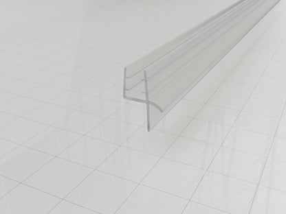 Type 2 rubberen waterkering 200 x 0,5 cm transparant - WDtegels