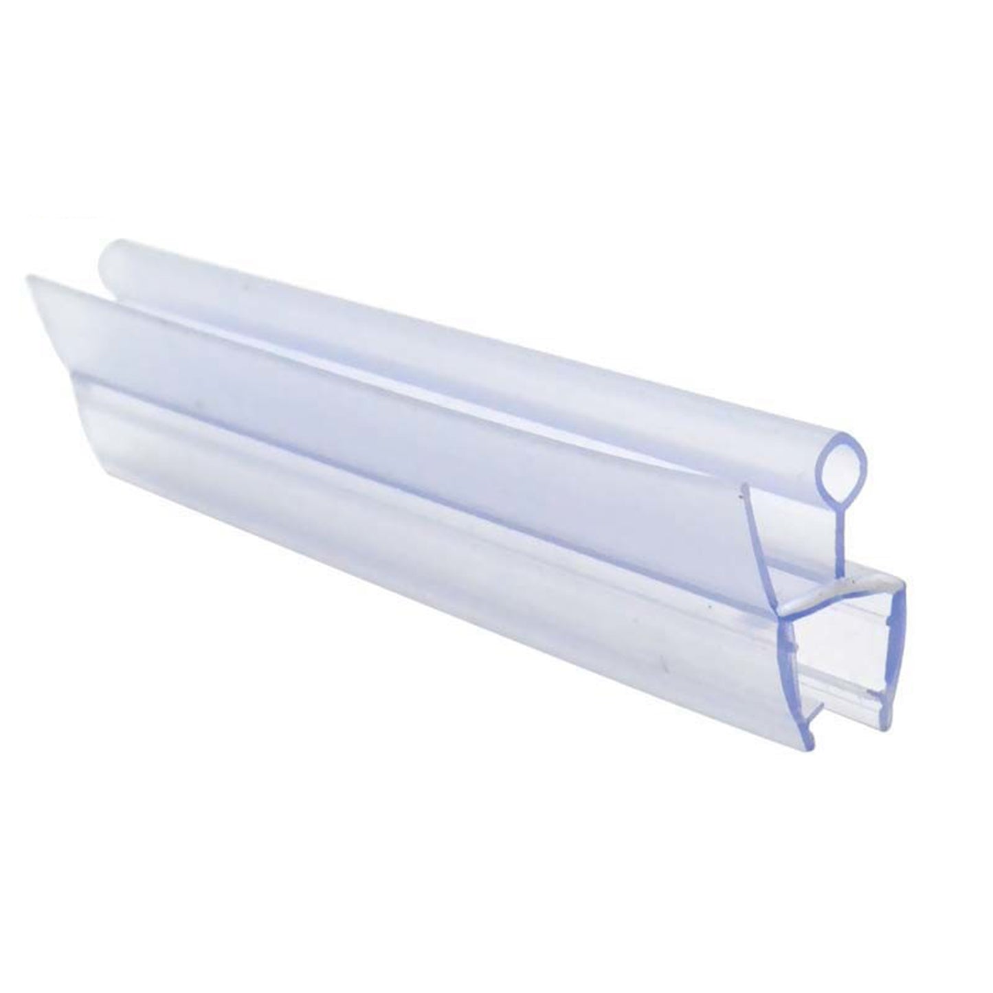 Rubber strip tbv onderzijde 1/4 rond enkele deur - WDtegels