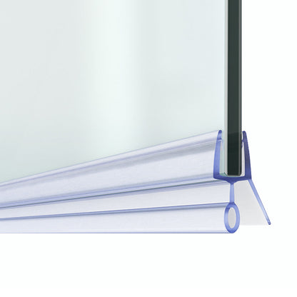 Rubber strip tbv onderzijde 1/4 rond enkele deur - WDtegels