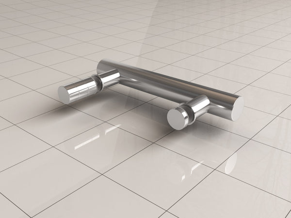 Door handle type 1 20 cm chrome