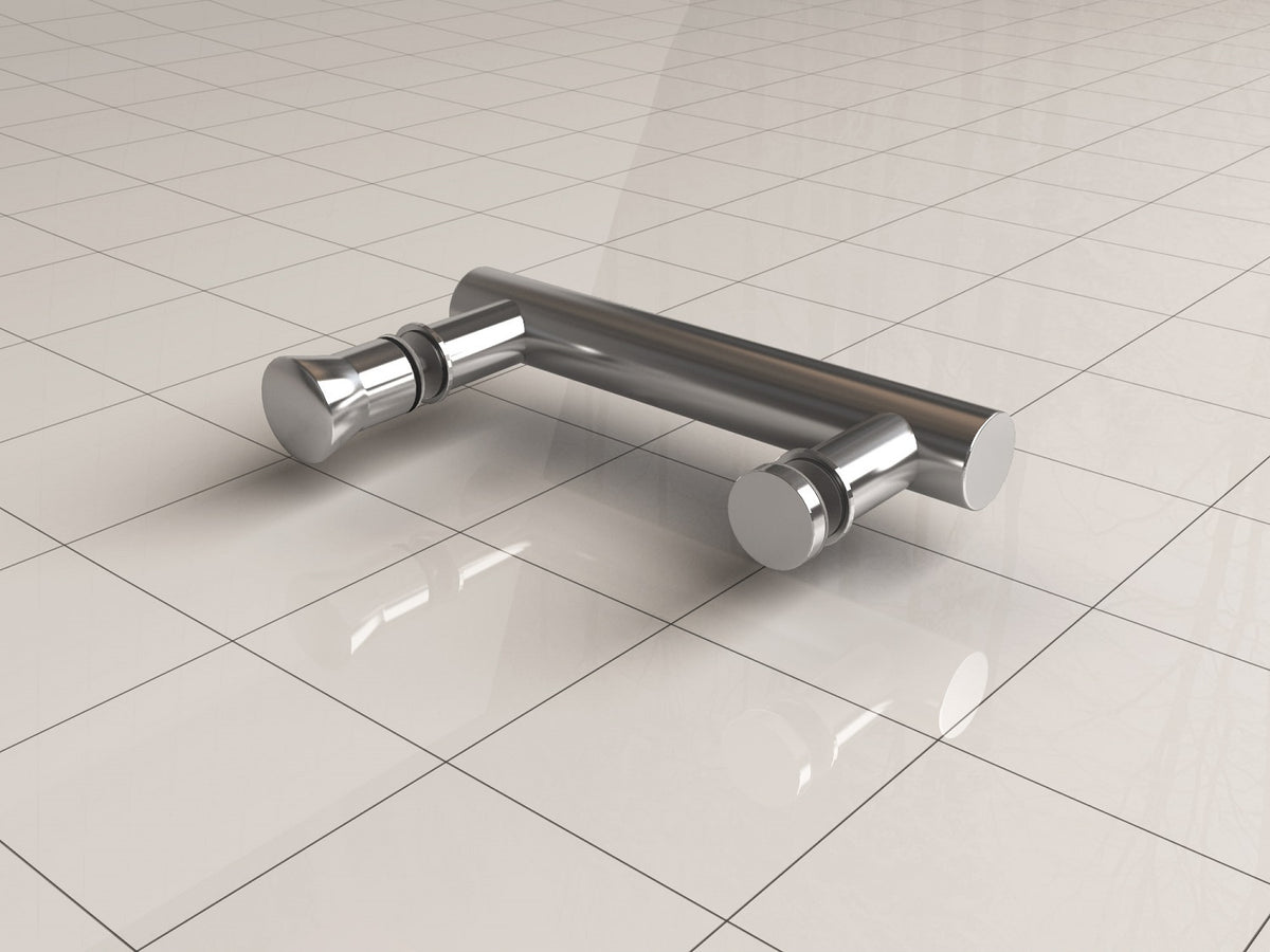 Deurgreep type 3 18,5cm Chroom