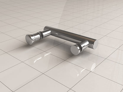 Deurgreep type 3 18,5cm Chroom
