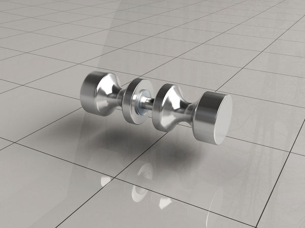 Door knob type 3 chrome