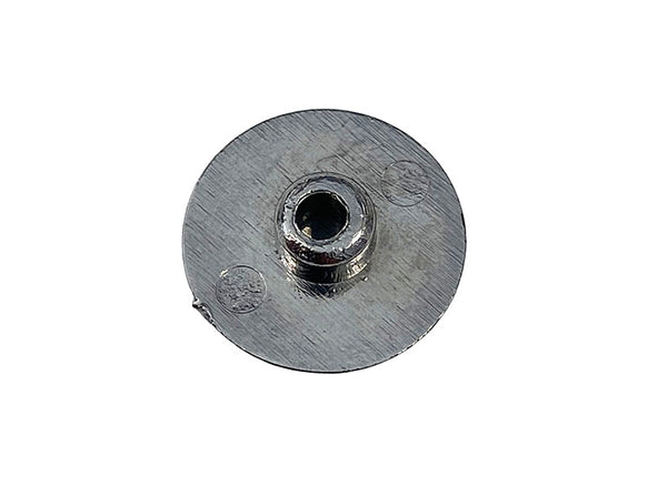 Tapa de cubierta (1 pieza) para bisagras de cabina de ducha, cromada