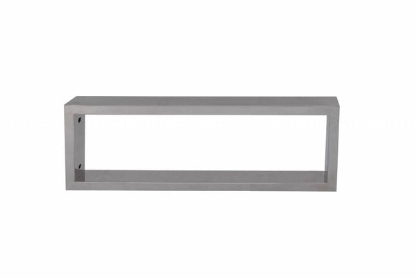 Soporte de montaje de acero inoxidable pulido 18x47cm 1 pieza
