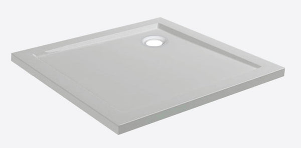 Plato de ducha Wiesbaden acrílico 90x90x4 blanco