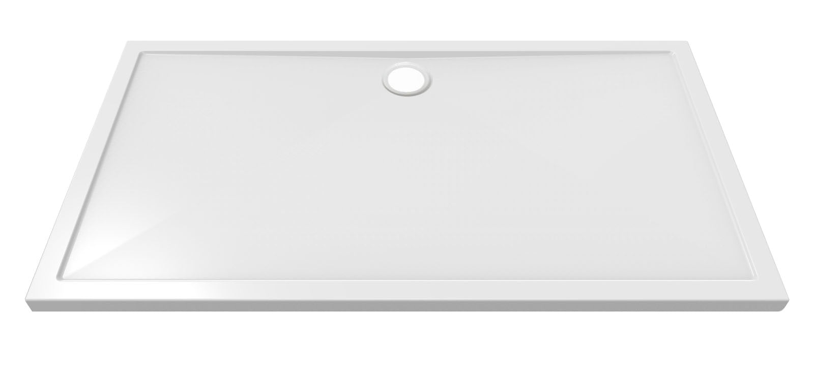 Wiesbaden Douchebak acryl 160x90x4 wit - WDtegels
