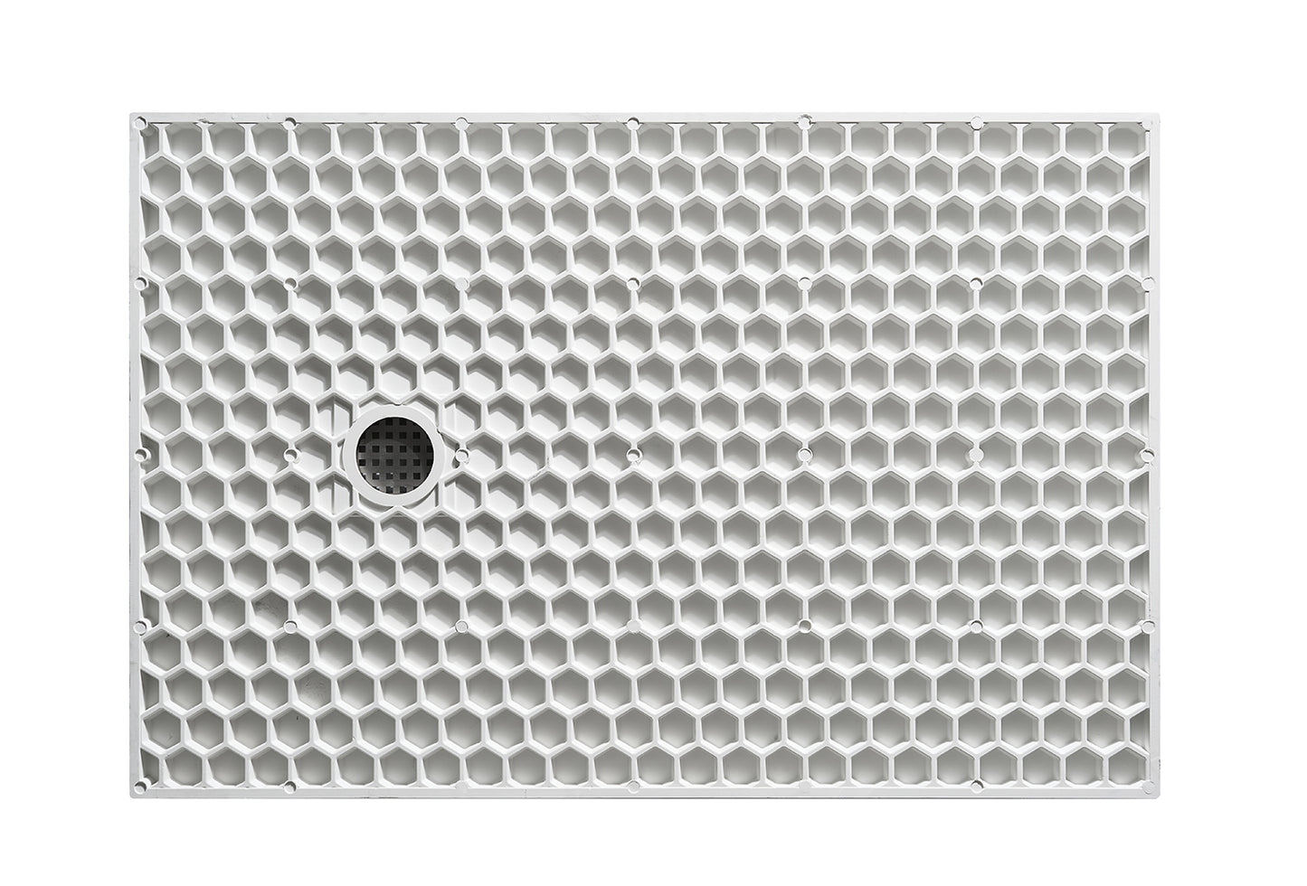 Stonea douchebak antislip composiet 900x900x30 mm inkortbaar mat wit - WDtegels
