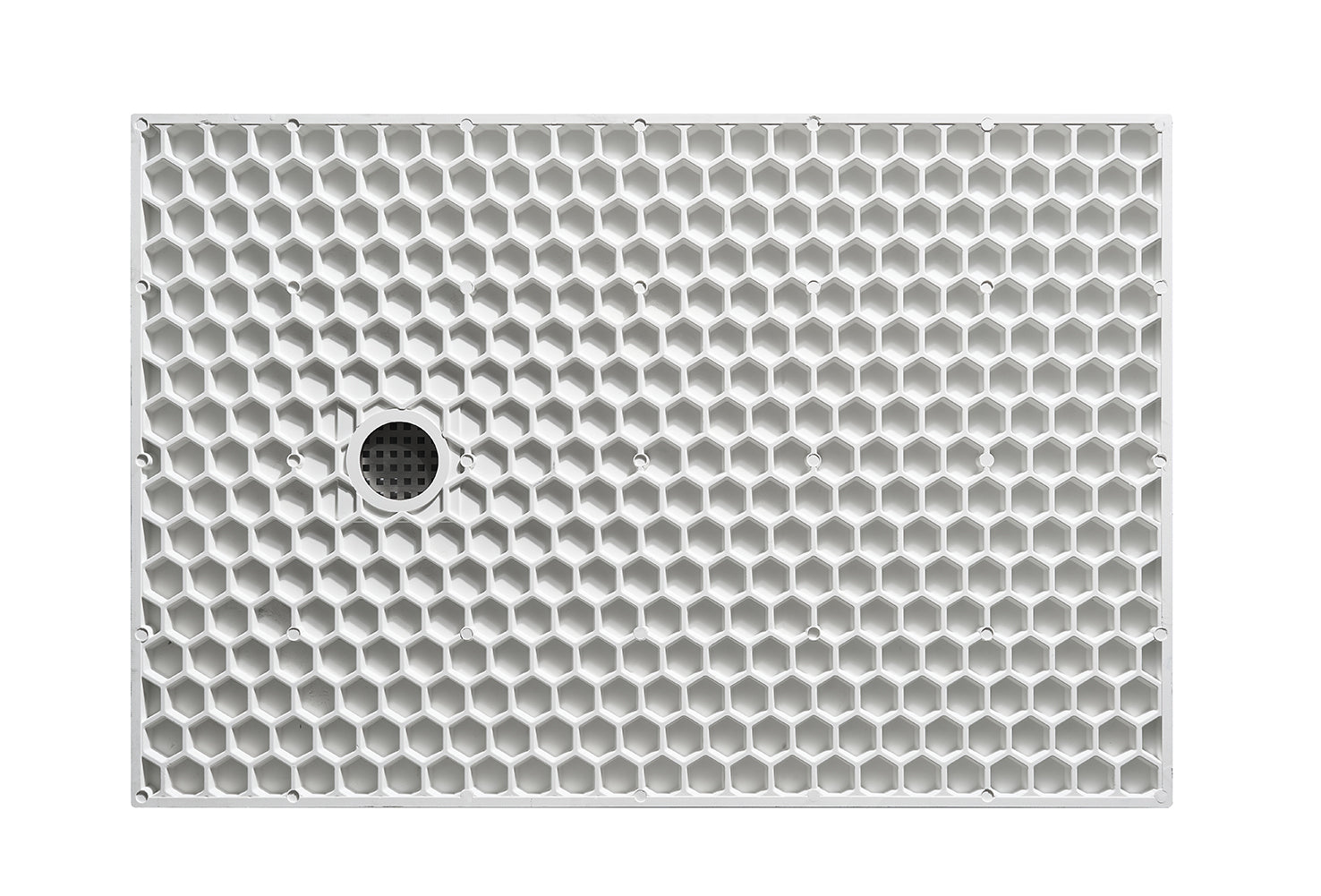 Stonea douchebak antislip composiet 900x900x30 mm inkortbaar mat wit - WDtegels