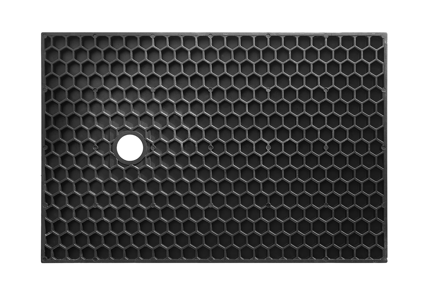 Stonea douchebak antislip composiet 900x1600x30 mm inkortbaar mat zwart - WDtegels