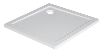 luxe douchebak SMC vierkant 800x800x40 wit - WDtegels