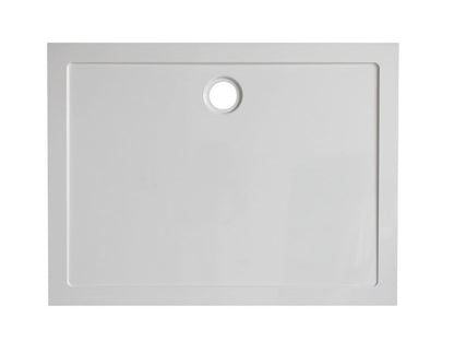 luxe douchebak SMC rechthoek 120x80x4 cm wit - WDtegels