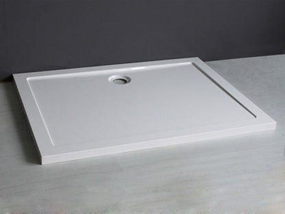 Wiesbaden luxe douchebak SMC rechthoek 120x90x4 wit - WDtegels