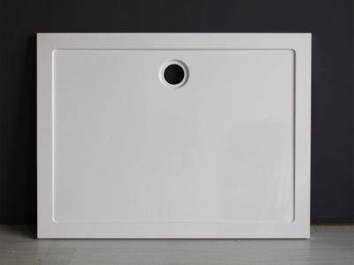 Wiesbaden luxe douchebak SMC rechthoek 120x90x4 wit - WDtegels