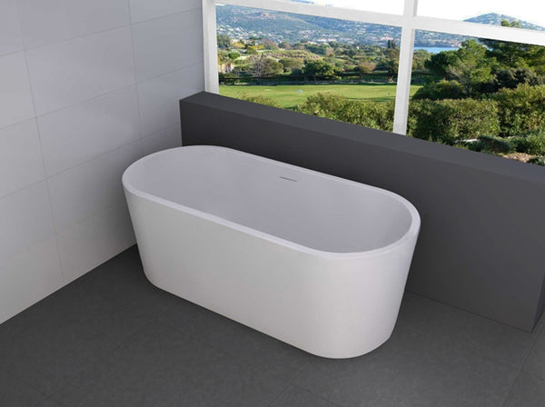 Wiesbaden Libero freestanding bathtub acrylic 178 x 80 x 58