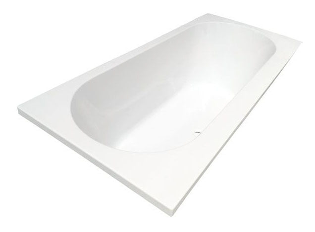 Wiesbaden Portus RD inbouw ligbad | 190x90x49cm | Wit DUO - WDtegels
