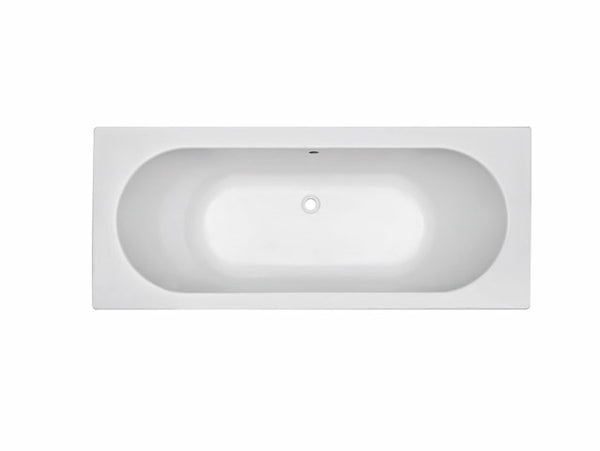 Wiesbaden Portus RD inbouw ligbad 170x70x43 cm wit