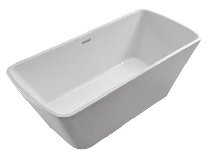 Larx vrijstaand ligbad acryl 170 x 78 x 63 cm wit 8718858071883