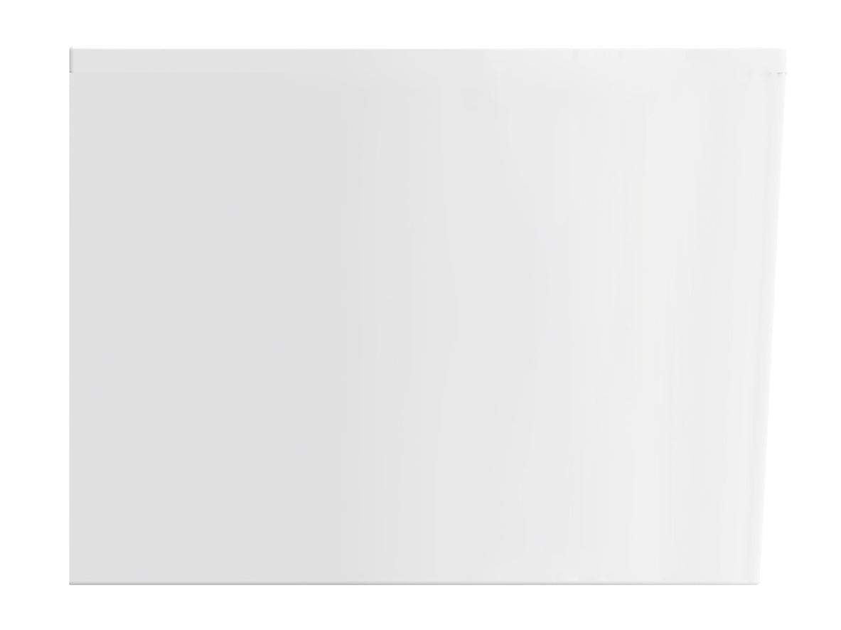 Zenn hoekbad links 180 x 80 cm acryl glans wit met waste glans wit