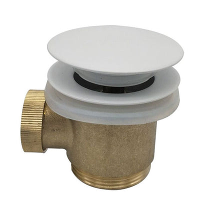 Caral clickwaste voor vrijstaand bad 1 1/2" mat wit