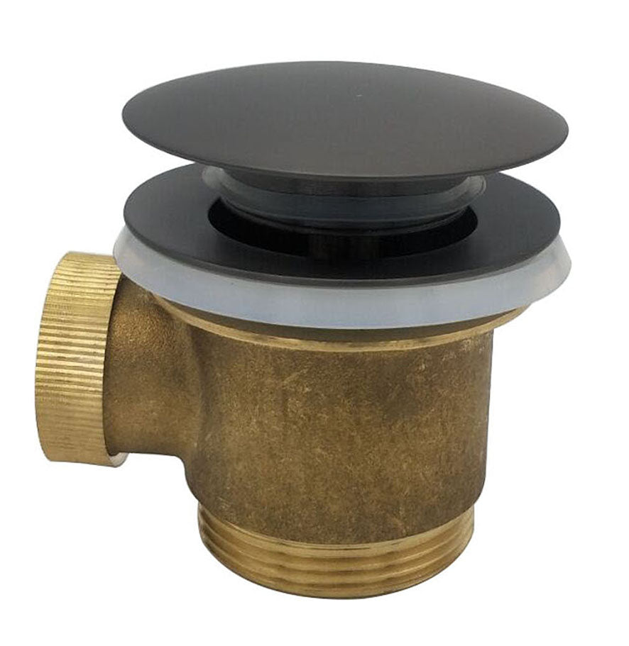 Caral clickwaste voor vrijstaand bad 1 1/2" gunmetal
