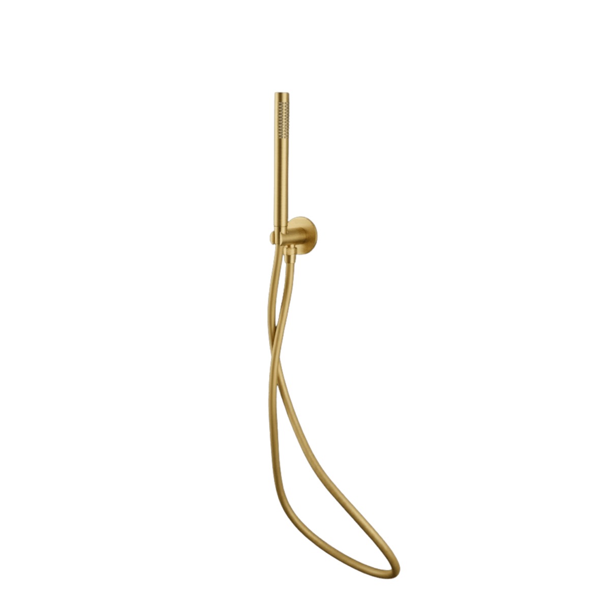 Handdouche met houder van inbouw plafondregendouche Alti in goud