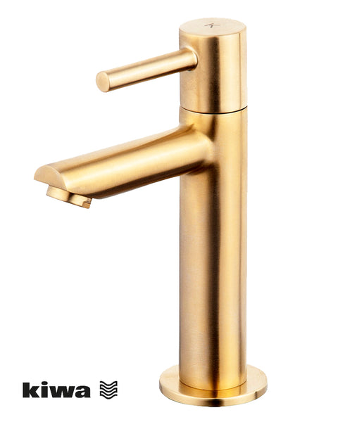 Caral Amador fonteinkraan XL Kiwa 1/2'' geborsteld messing PVD