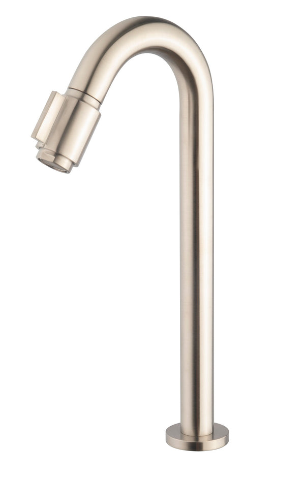 Caral Victoria fountain tap XL 1/2'' brushed steel PVD