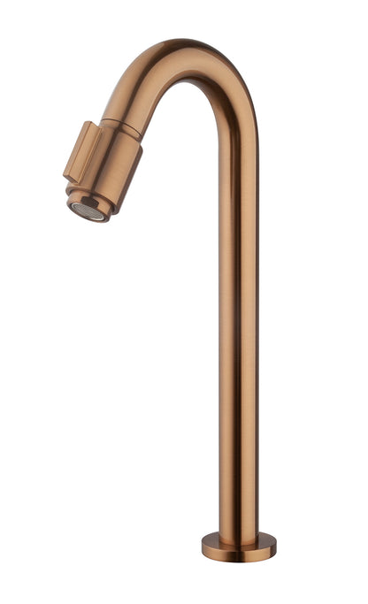 Caral Victoria fonteinkraan XL 1/2'' geborsteld brons koper PVD - WDtegels