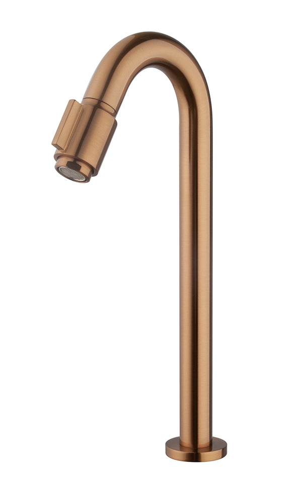 Caral Victoria fonteinkraan XL 1/2'' | Geborsteld brons koper PVD