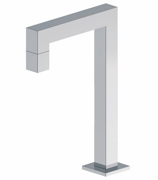 Grifo para inodoro de pie angular cuadrado cromado Wiesbaden Kappa