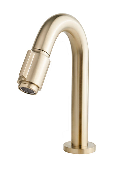 Caral Victoria fonteinkraan 1/2'' geborsteld messing PVD