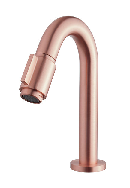 Wiesbaden Victoria luxe toiletkraan 1/2''geborsteld koper - WDtegels