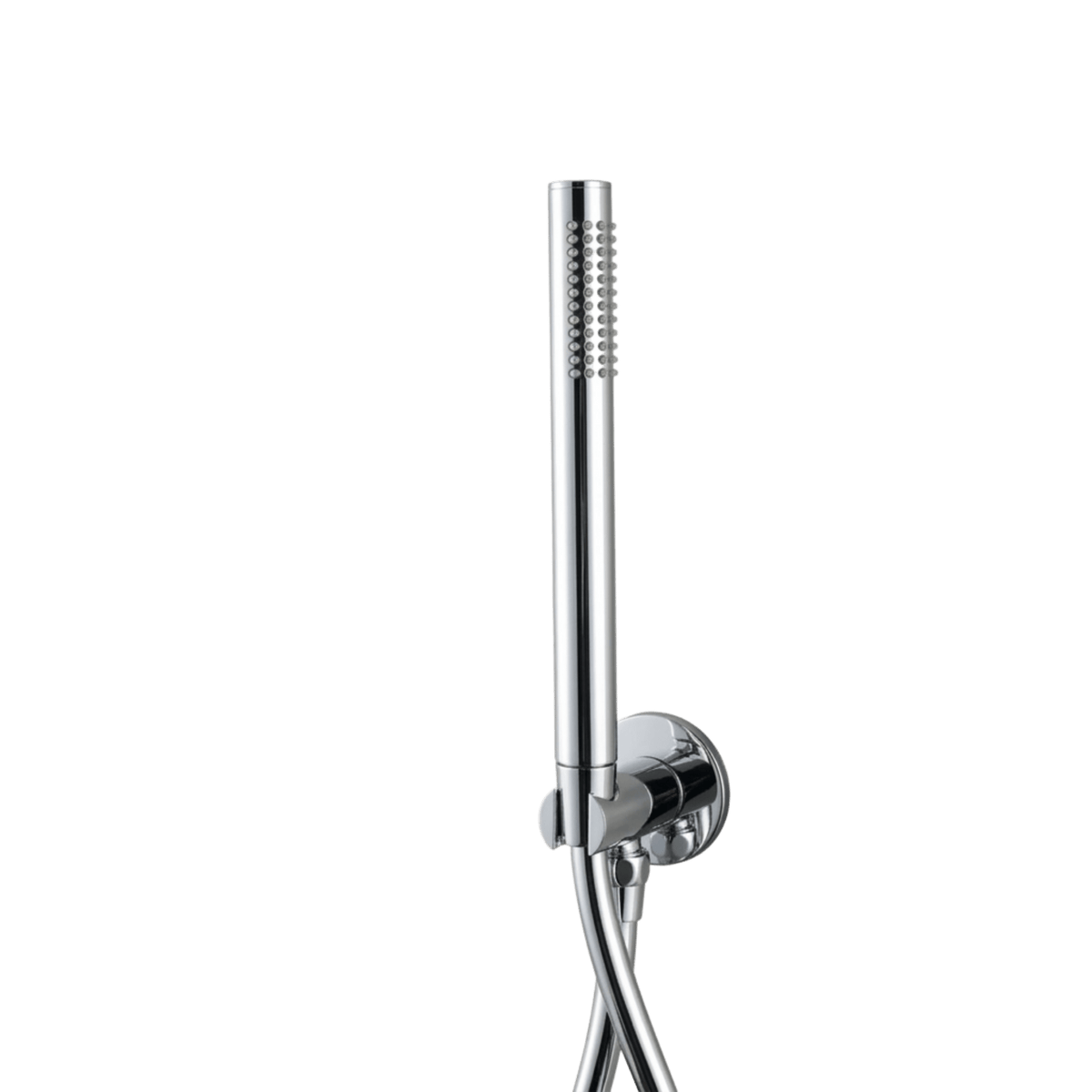 Handdouche met houder van inbouw regendoucheset Terni in chroom