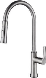 Wiesbaden 304-Oxford RVS Keukenkraan + uittrekb.handdouche