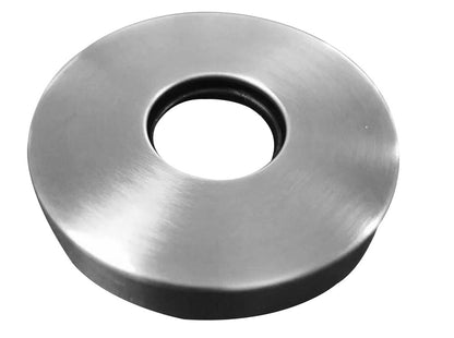 304 rozet voor douchearm rond 60 mm geborsteld RVS - WDtegels