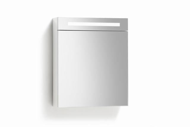 Spiegelkast 58 met LED verlichting Wit - WDtegels