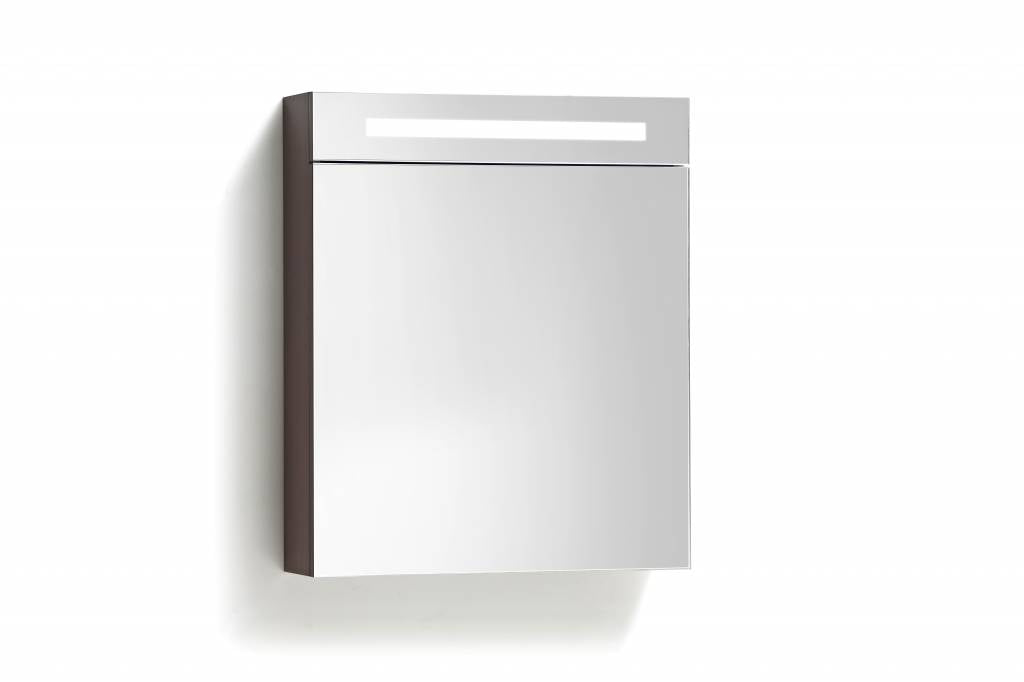 Spiegelkast 58 met LED verlichting Grey Oak