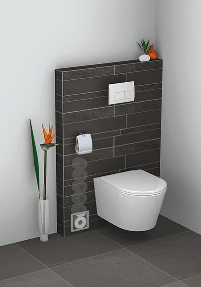Wiesbaden inbouw reserve-rolhouder RVS - WDtegels