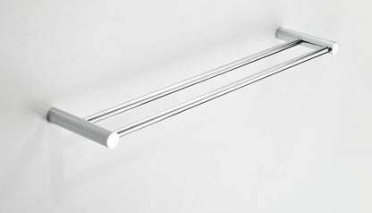 Wiesbaden Ida dubbele handdoekrek 60cm chroom - WDtegels