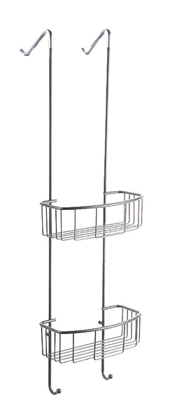 Wiesbaden Domo chrome hanging rack for glass wall 80cm