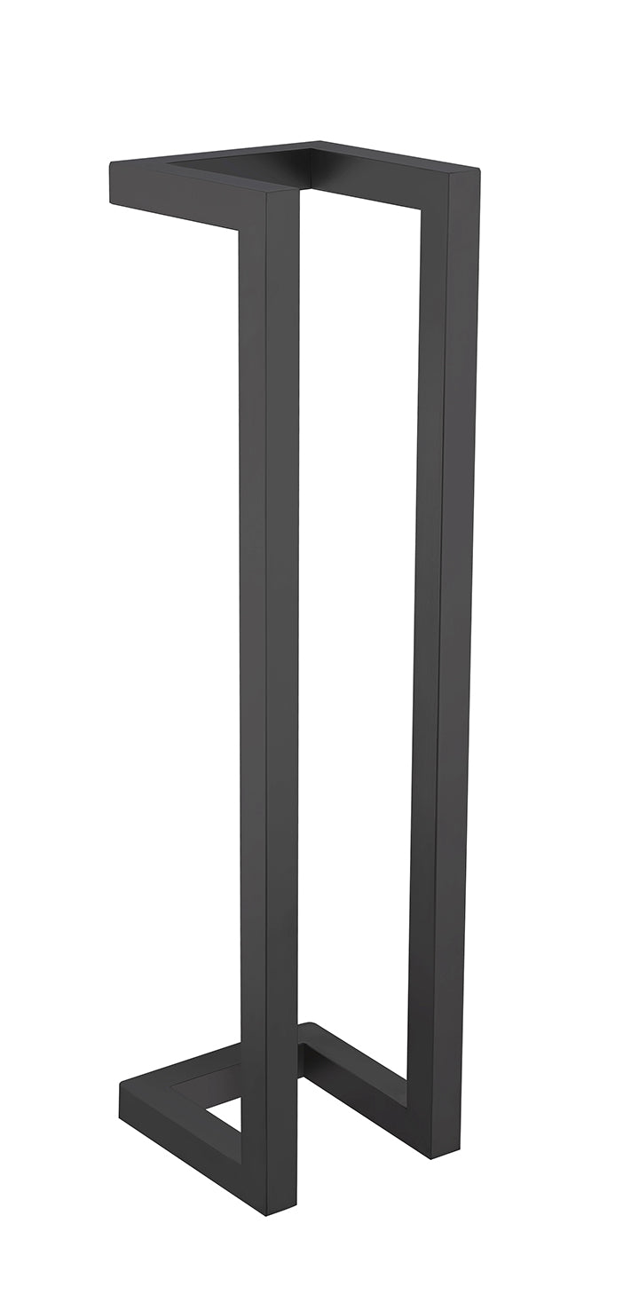 Loft handdoekrek 50x12,5x12,5cm mat zwart